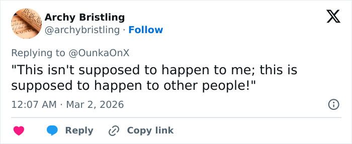 Screenshot of a tweet showing public anger as influencers rush to film themselves amid Iran's Dubai strikes controversy.