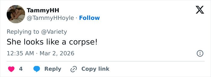 Maude Apatow at Oscars party, people notice disturbing detail in photos sparking reactions on social media.