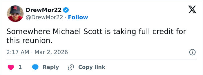 "So Creepy": 'The Office' Reunion At Actor Awards Sparks Frenzy Over Stars' Transformations "So Creepy": 'The Office' Reunion At Actor Awards Sparks Frenzy Over Stars' Transformations