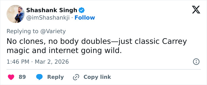César Awards Breaks Silence On Jim Carrey Conspiracy Theory As Drag Queen Claims He Posed As Him César Awards Breaks Silence On Jim Carrey Conspiracy Theory As Drag Queen Claims He Posed As Him