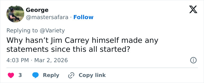 César Awards Breaks Silence On Jim Carrey Conspiracy Theory As Drag Queen Claims He Posed As Him César Awards Breaks Silence On Jim Carrey Conspiracy Theory As Drag Queen Claims He Posed As Him