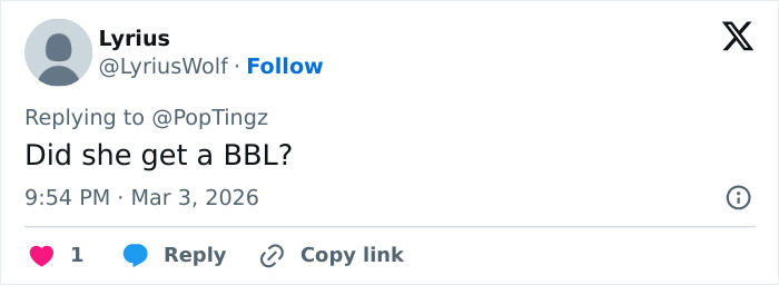 Social media user asking if Megan Fox got a BBL after she returns to Instagram with new photos. Social media user asking if Megan Fox got a BBL after she returns to Instagram with new photos.