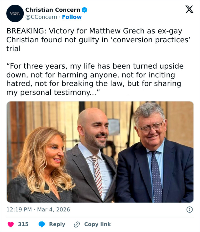 Christian Man Learns Fate In Court After Facing Prison For Allegedly Promoting Conversion Therapy