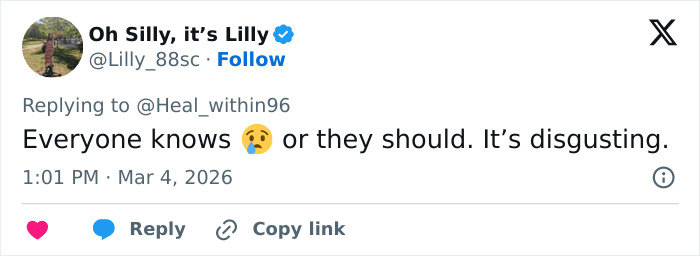 User tweet expressing shock and disgust in reply to a post about the harsh reality of Dubai's labor camps.