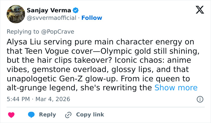 Olympic hero Alysa Liu expressing strength and resilience after a terrifying airport experience, standing confidently.