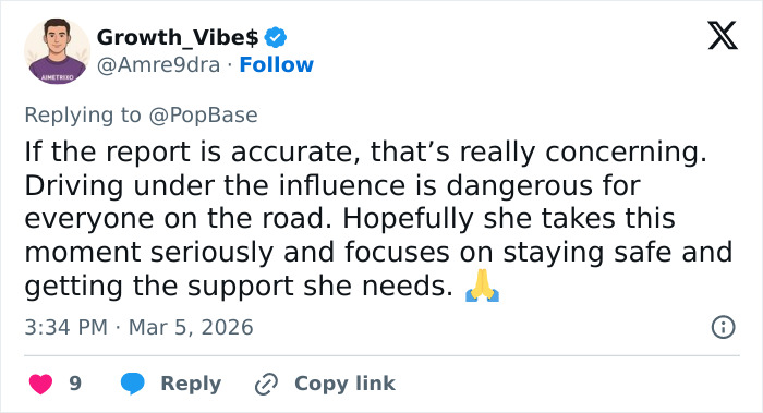 Tweet discussing concerns over Britney Spears&rsquo; arrest and the jaw-dropping 911 call records from her mansion.