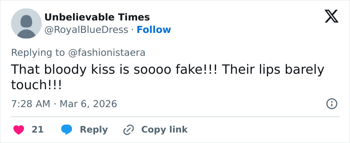 Twitter user calling out Nicola Peltz&rsquo;s disturbing behavior in a birthday post for Brooklyn Beckham.