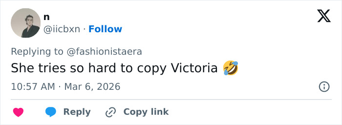 Screenshot of a tweet criticizing Nicola Peltz's disturbing behavior in a birthday post for Brooklyn Beckham.