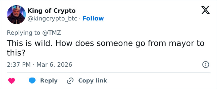 Social media reaction to former mayor Misty Roberts’ mugshot featuring religious symbols drawing attention.