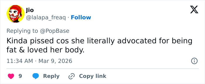 Tweet text discussing reactions to Euphoria&rsquo;s Barbie Ferreira&rsquo;s dramatic transformation, sparking heated debate online.