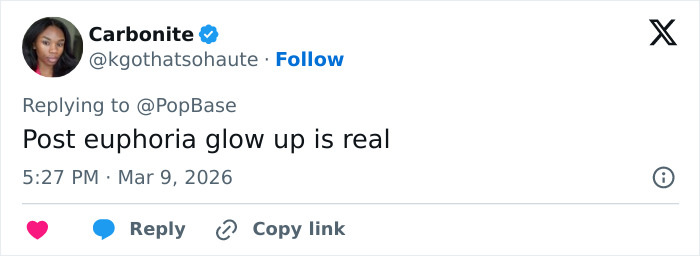 Barbie Ferreira from Euphoria showing a dramatic transformation, sparking a heated debate on her barely recognizable new look.