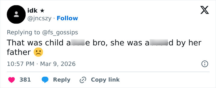 Screenshot of a tweet discussing Alysa Liu&rsquo;s admission about her childhood amid withdrawal from World Championships.