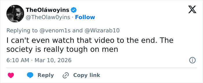 Screenshot of a social media post discussing fans noticing a disturbing pattern in Sabrina Carpenter music videos.