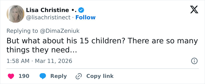 Screenshot of a social media reply discussing Elon Musk&rsquo;s house, highlighting surprising and odd details inside the home.