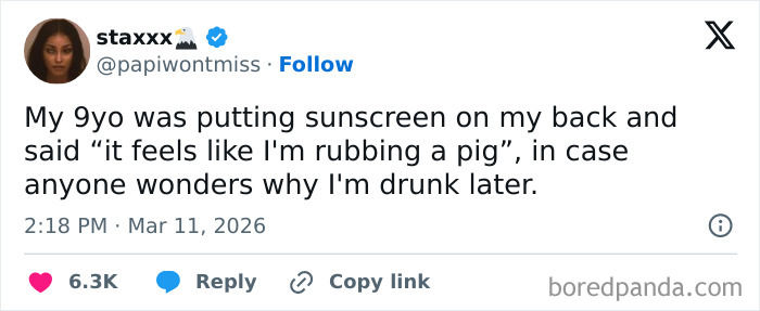 Tweet showing a funny accidental roast from a kid, illustrating grown-ups getting roasted by kids with no filter.