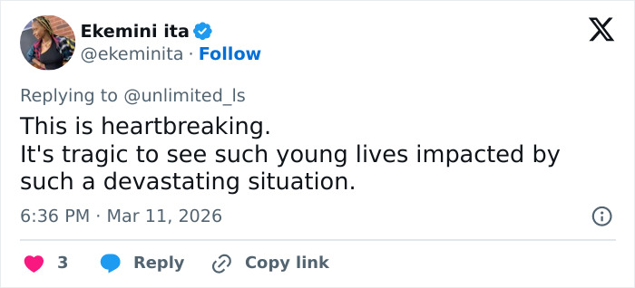 Tweet by Ekemini Ita discussing the heartbreaking details revealed in cheerleader Laken Snelling&rsquo;s Snapchat history.