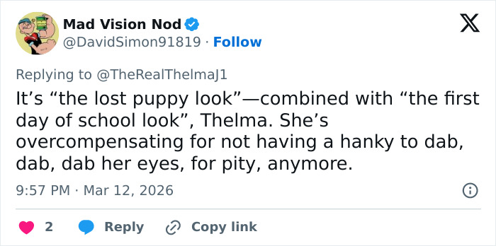 Twitter post criticizing Erika Kirk's latest video, sparking massive backlash over genuine bone claims.