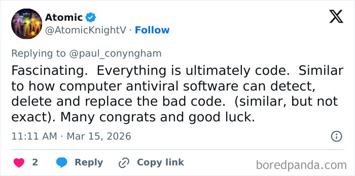 Determined Guy Teams Up With AI To Create Cancer Vaccine For Beloved Dog, Succeeds Against All Odds Determined Guy Teams Up With AI To Create Cancer Vaccine For Beloved Dog, Succeeds Against All Odds
