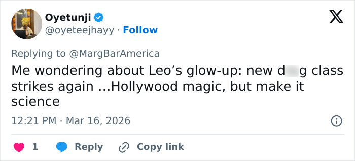 Doctor Reveals Unexpected Possible Reason For Leonardo DiCaprio's Rejuvenated Oscars Look