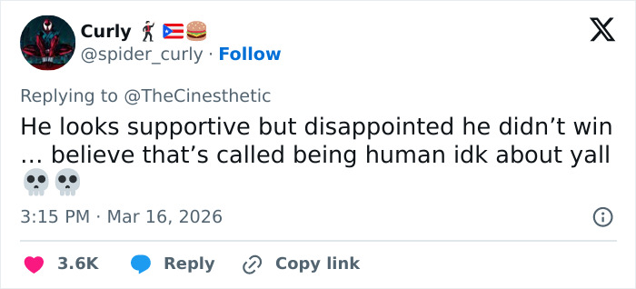 Especialista em linguagem corporal explica a estranha reação de Timothée Chalamet à vitória de Michael B. Jordan Especialista em linguagem corporal explica a estranha reação de Timothée Chalamet à vitória de Michael B. Jordan