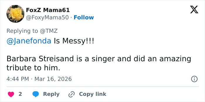 Jane Fonda tem opinião forte sobre o tributo a Barbra Streisand no Oscar de Robert Redford