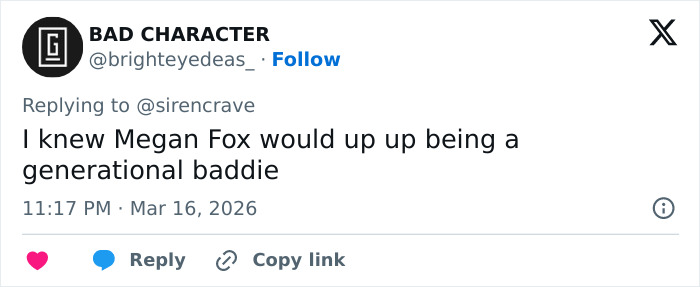 "She Used To Be So Iconic": Megan Fox’s 'Inappropriate' Post-Oscars Party Outfit Triggers Wild Reactions