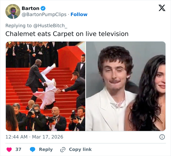 "Watch His Face": Fans Claim This Was The Exact Moment Timothée Chalamet Realized 'The Kardashian Curse' Is Real