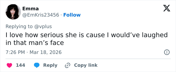 Tweet from Emma reacting to Craig Melvin's awkward Today interview with Anya Taylor-Joy sparking backlash and serious comments online.
