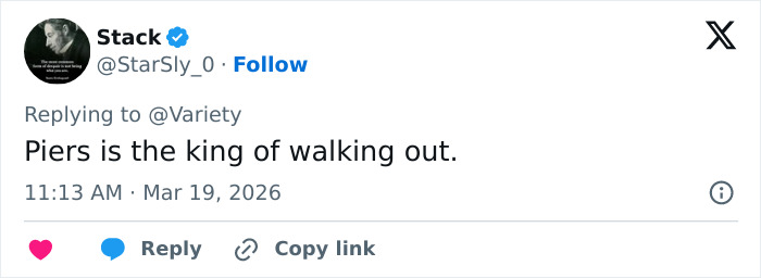 Piers Morgan sai de seu próprio programa após comentário grosseiro de Epstein do influenciador de ‘Manosphere’