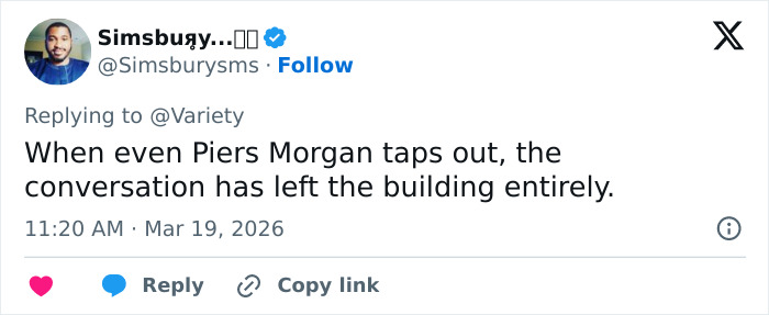 Piers Morgan sai de seu próprio programa após comentário grosseiro de Epstein do influenciador de ‘Manosphere’