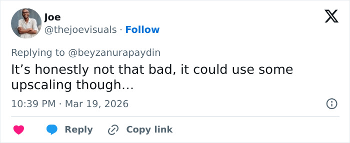 Screenshot of a tweet discussing fans slamming Olivia Rodrigo’s Vogue cover after spotting bizarre details. Screenshot of a tweet discussing fans slamming Olivia Rodrigo’s Vogue cover after spotting bizarre details.