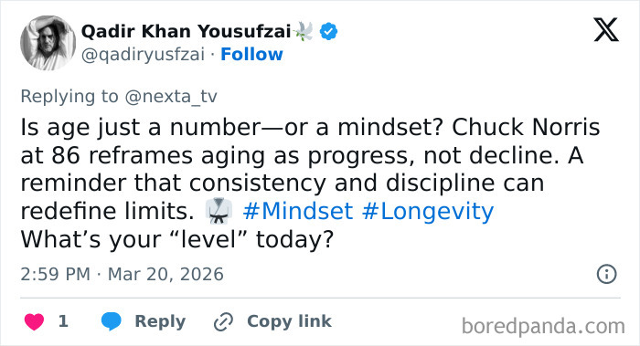 Chuck Norris&rsquo;s Heartbreaking Final Post Before His Passing At 86