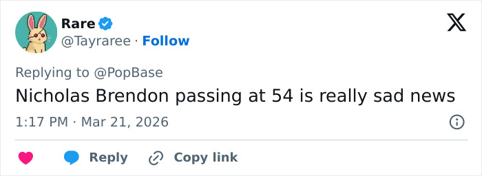 Novos detalhes sobre a passagem de 'Buffy the Vampire Slayer' Alum Nicholas Brendon revelados Novos detalhes sobre a passagem de 'Buffy the Vampire Slayer' Alum Nicholas Brendon revelados