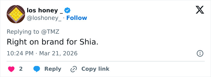 “Essa ameaça à sociedade”: Shia LaBeouf perde a calma com a mulher em Roma em novas filmagens