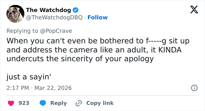 Tweet criticism on Chappell Roan's apology after backlash involving Jude Law's 11-year-old daughter in a social media post. Tweet criticism on Chappell Roan's apology after backlash involving Jude Law's 11-year-old daughter in a social media post.