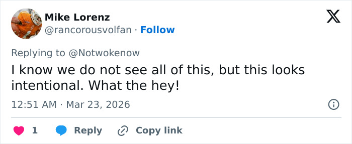 Tweet de Mike Lorenz reagindo ao incidente de direção intencional contra uma multidão envolvendo a prisão de uma mulher de 20 anos em Kentucky.