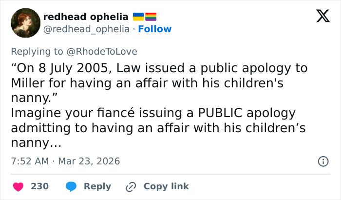 Jude Law's Scandalous Romantic History Surfaces Amid Chappell Roan Security Guard Controversy