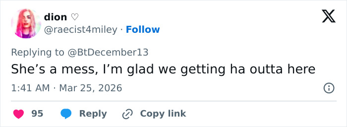 Screenshot of a tweet by dion reacting to the security guard’s treatment of Jude Law’s daughter amid Chappell Roan’s background resurfacing.