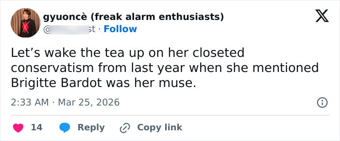 Tweet discussing Chappell Roan’s background and fan reactions to security guard’s treatment of Jude Law’s daughter.