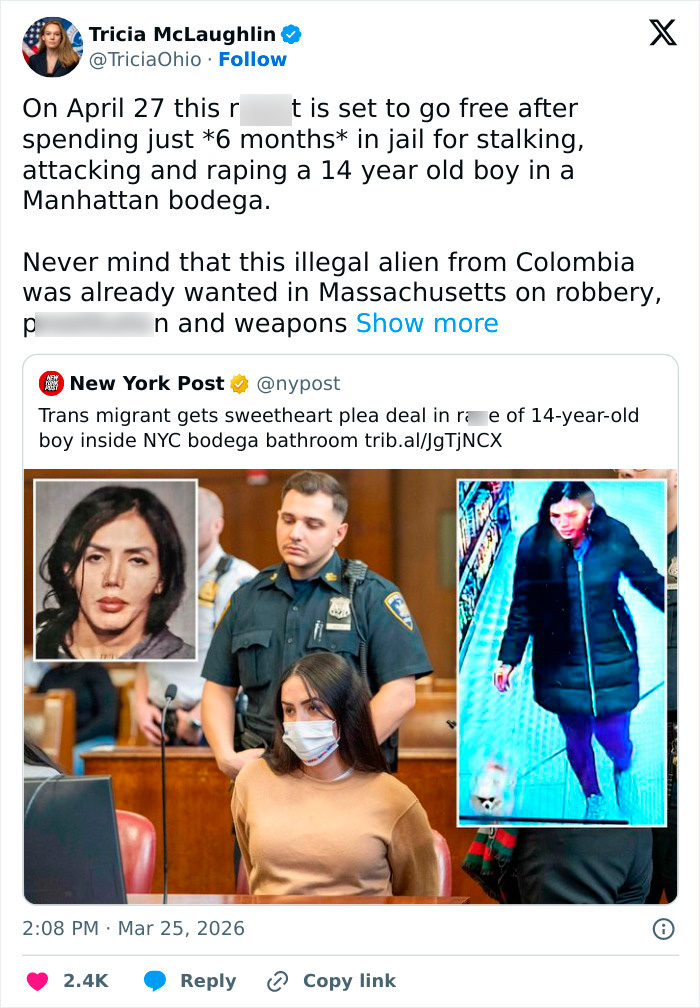 &ldquo;This Is A Joke&rdquo;: Fury Builds After Trans Migrant Gets &lsquo;Light&rsquo; Sentence In Case Involving Minor