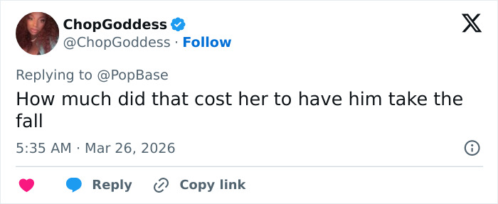 Tweet discussing the security guard at the center of Chappell Roan's issue with Jude Law's daughter.