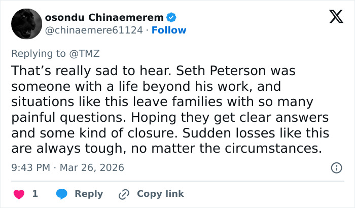 Adult Star Seth Peterson&rsquo;s Family Seeks Answers About His Sudden Passing