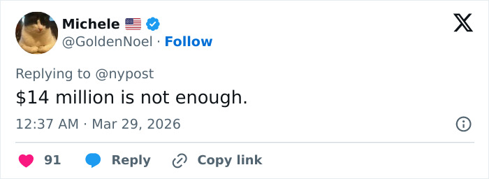 Mulher ganha US$ 14 milhões depois que sorvete a deixou incapaz de ter filhos