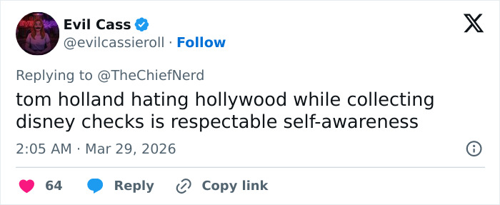 “Trying To Make Himself Relevant Now”: Fans Tore Apart Tom Holland As His Brutal Remark On Hollywood Resurfaces “Trying To Make Himself Relevant Now”: Fans Tore Apart Tom Holland As His Brutal Remark On Hollywood Resurfaces