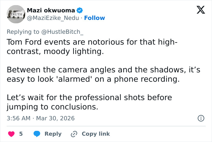 Angelina Jolie's Cryptic Statement At Tom Ford Event Sparks Theories After Fans Scrutinize Her Transformation Angelina Jolie's Cryptic Statement At Tom Ford Event Sparks Theories After Fans Scrutinize Her Transformation