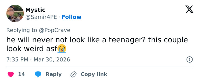 Screenshot of a Twitter comment reacting to Timothée Chalamet and Kylie Jenner’s relationship with confusion and disbelief. Screenshot of a Twitter comment reacting to Timothée Chalamet and Kylie Jenner’s relationship with confusion and disbelief.