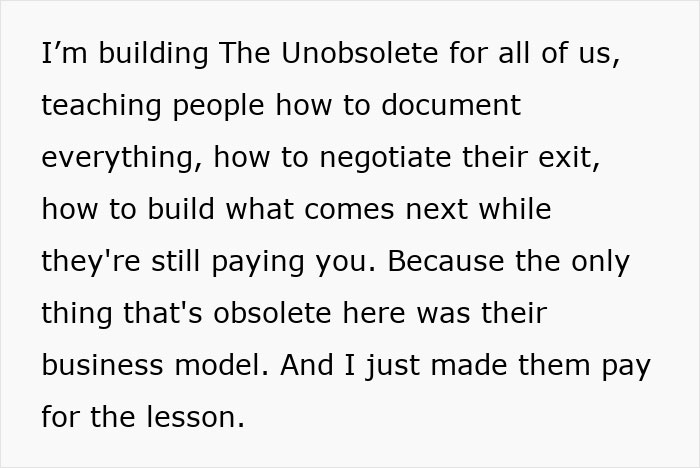 Text about HR dumbfounded as employee refuses to train new staff for free and resists firing in a workplace conflict. Text about HR dumbfounded as employee refuses to train new staff for free and resists firing in a workplace conflict.