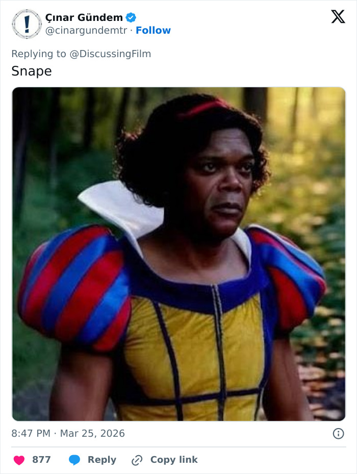 Actor in a comedic costume parody, highlighting memes about the HBO Harry Potter series and fans’ reactions.