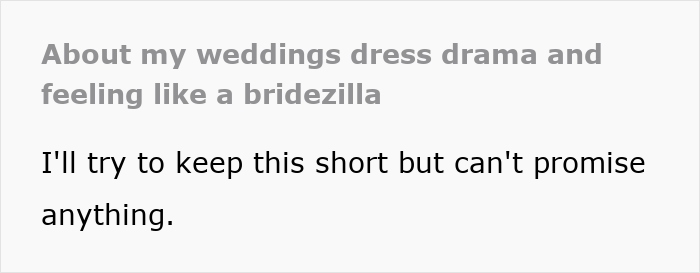 Heartless Family Brands Devastated Bride A Bridezilla After Grandma Revokes Her Gown Fund