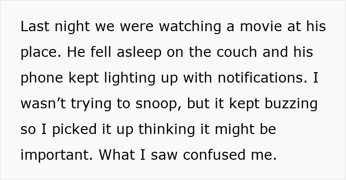 “Meu estômago caiu”: o mundo da mulher desmorona depois de saber sobre a vida dupla do namorado